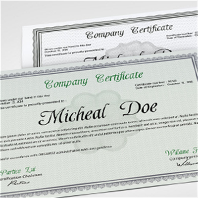 Certificados